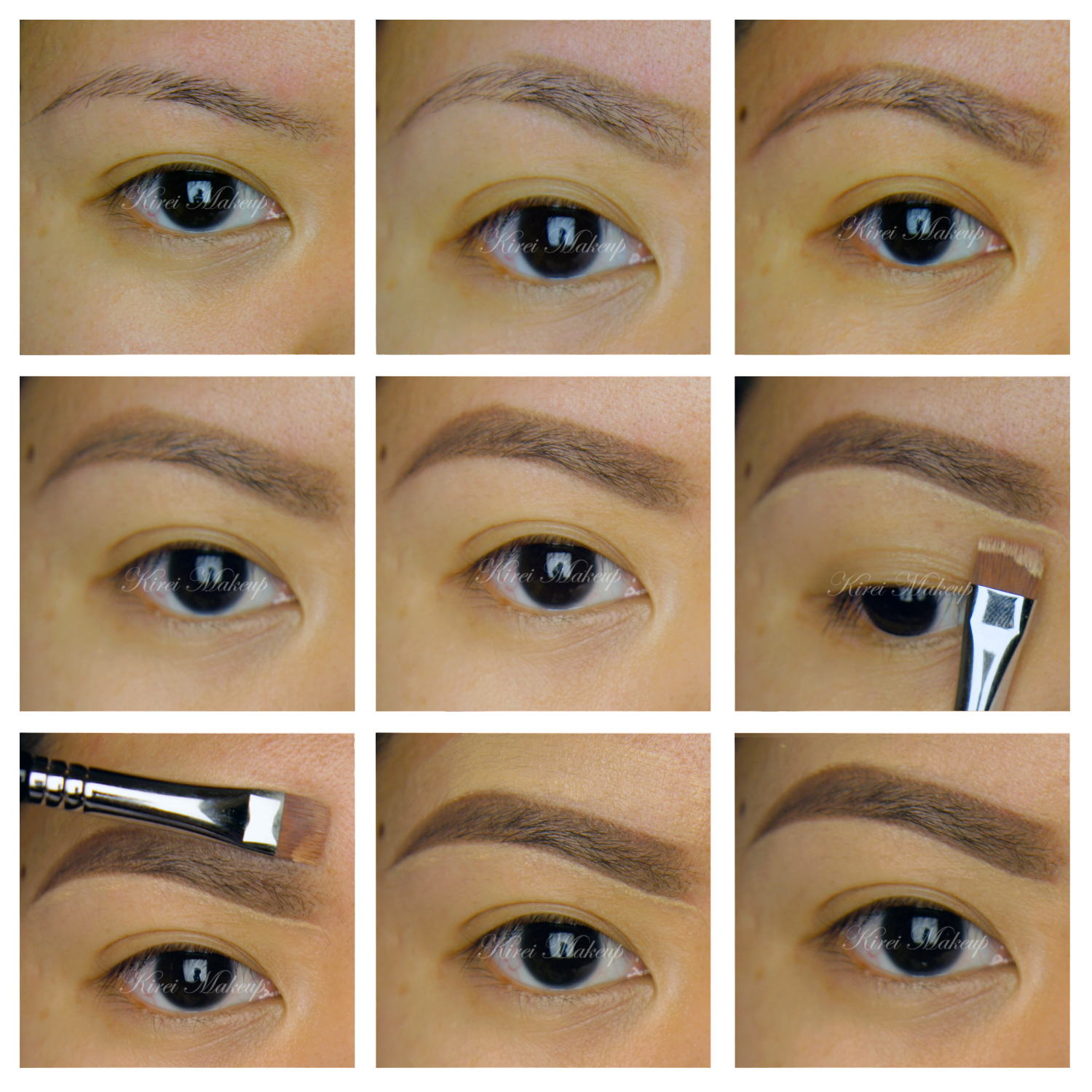 How To Fill In Eyebrows Kirei Makeup