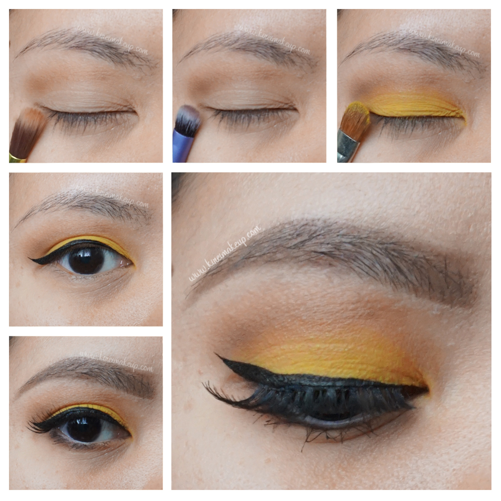 Yellow Eye Makeup Tutorial - Kirei Makeup