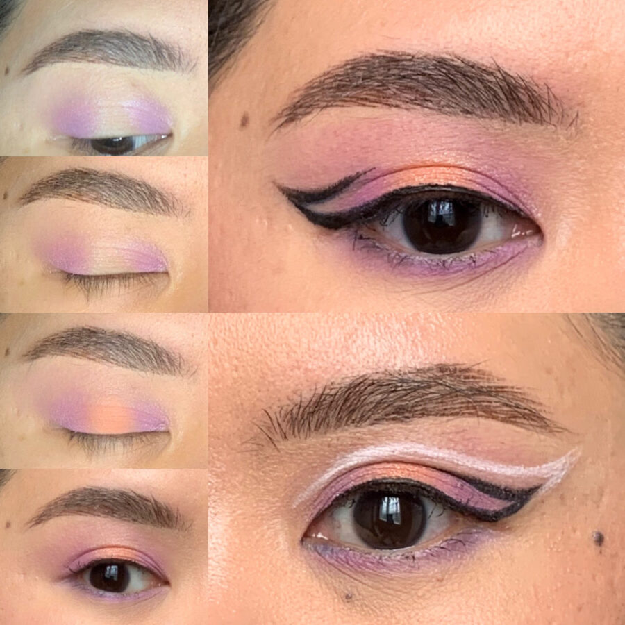 pastel goth makeup